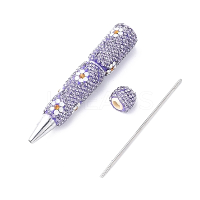 Alloy Beadable Pen AJEW-A066-02A-1
