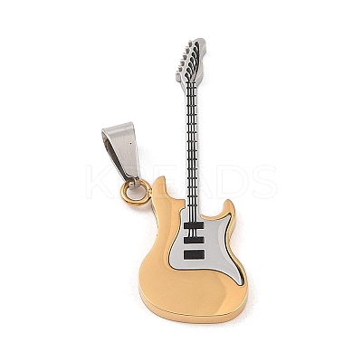 304 Stainless Steel Big Pendants STAS-S122-03G-1