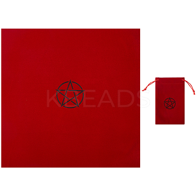 Star Pattern 1Pc Tarot Card Drawstring Storage Bag TP-CN0001-34A-1