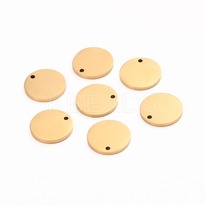 Ion Plating(IP) 304 Stainless Steel Charms STAS-I141-03A-G-1