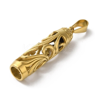 PVD Vacuum Plating 304 Stainless Steel Pendants STAS-B069-22G-1