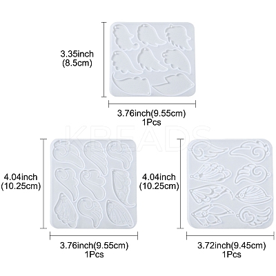 1Pc Easter DIY Pendant Molds AJEW-FS0001-37B-1