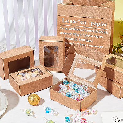 Kraft Paper Box CON-WH0032-F01-1