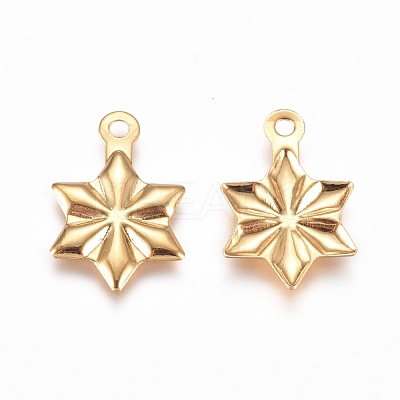Ion Plating(IP) 304 Stainless Steel Pendants STAS-D233-11G-1