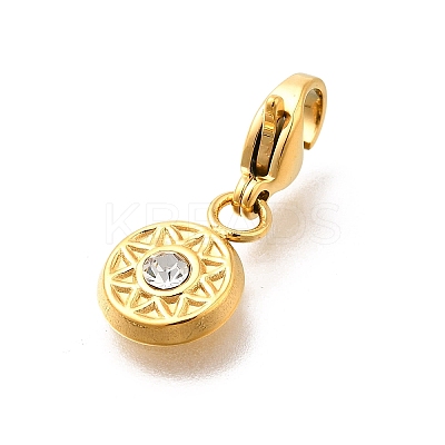304 Stainless Steel Pendants Decoration STAS-R159-60G-01-1