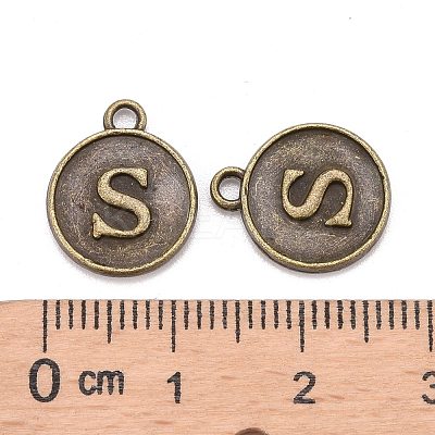 Alloy Pendant Cabochon Settings PALLOY-N156-01S-AB-1
