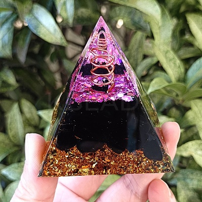 Orgonite Pyramid Resin Energy Generators PW-WGDAADA-01-1