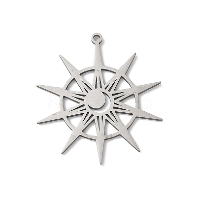 201 Stainless Steel Pendants STAS-K298-07P-1
