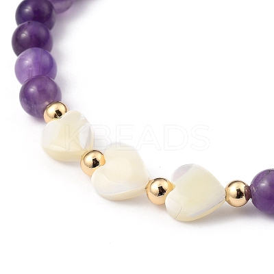 Stretch Beaded Bracelets BJEW-JB05403-04-1