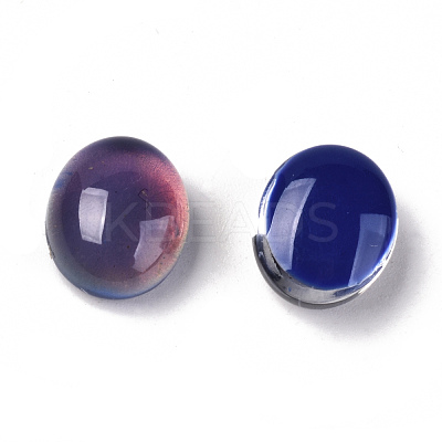 Glass Cabochons X-GLAA-R218-02-1