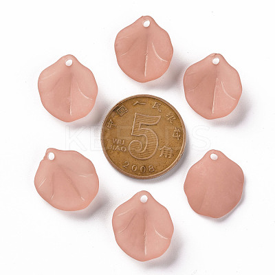 Transparent Frosted Acrylic Pendants MACR-S371-02A-763-1