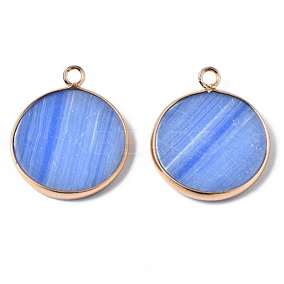 Synthetic Sodalite Pendants X-G-Q998-010D-1