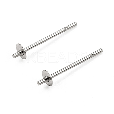 Tarnish Resistant 304 Stainless Steel Stud Earring Findings STAS-I167-05P-1