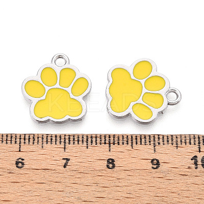 Alloy Enamel Pendants X1-ENAM-YW0006-01P-03-1
