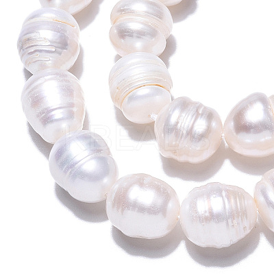 Natural Cultured Freshwater Pearl Beads Strands PEAR-N012-11B-1