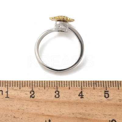 Rotatable Open Finger Rings for Women LS-RJEW-H245-02PG-1