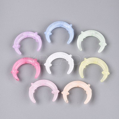 Transparent Acrylic Beads OACR-Q204-05-1