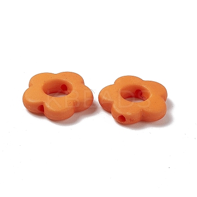 Opaque Acrylic Bead Frames OACR-H019-26-1