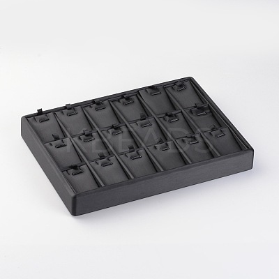 Wooden Necklace Presentation Boxes NDIS-O006-03-1