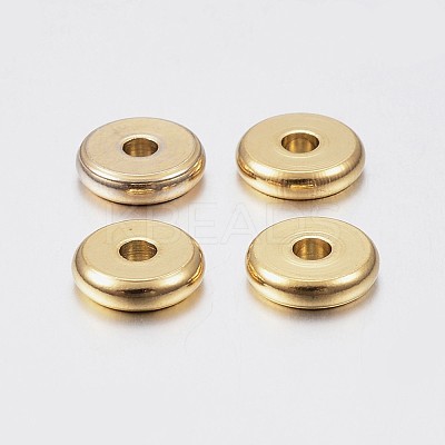 Ion Plating(IP) 304 Stainless Steel Spacer Beads X-STAS-F135-06G-1