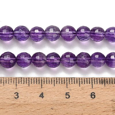 Natural Amethyst Beads Strands G-H329-D01-6mm-1