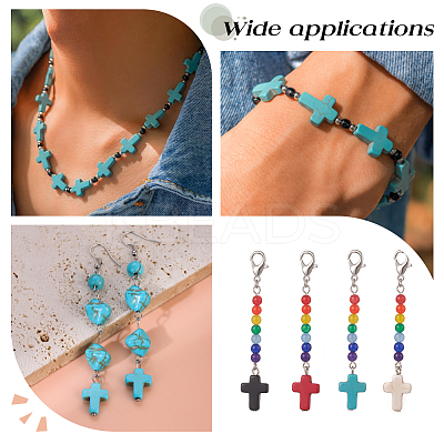 Synthetic Turquoise Beads TURQ-HY0001-07C-1