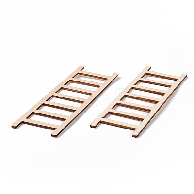 Miniature Unfinished Wood Ladder FIND-H030-29-1