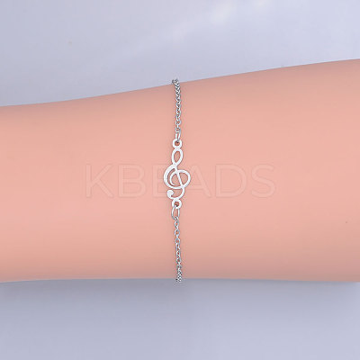 Tarnish Resistant 201 Stainless Steel Link Bracelets LS-BJEW-T011-JN502-1-1