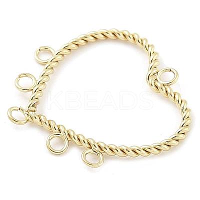 Ion Plating(IP) 304 Stainless Steel Chandelier Component Links STAS-U032-09G-1