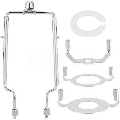 2 Sets 2 Style Iron Lamp Shade Harp Holder Bracket Accessories FIND-OC0002-26-1