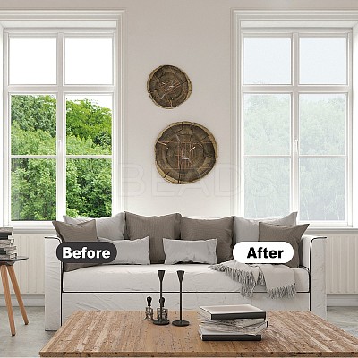 PVC Static Cling Non-Adhesive Window Film DIY-WH0326-42-1