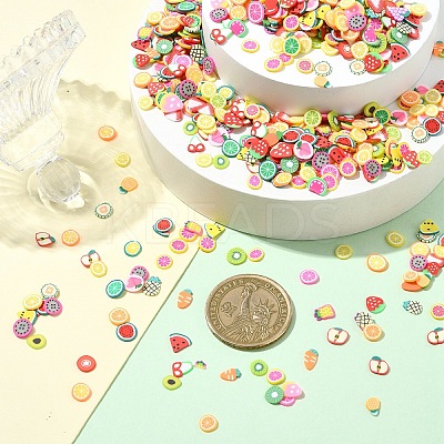 12G Handmade Polymer Clay Nail Art Decoration CLAY-YW0002-18-1