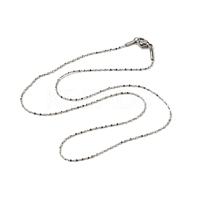Non-Tarnish 304 Stainless Steel Chain Necklaces NJEW-F248-06A-P-1