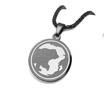 Bear Stainless Steel Pendant Necklaces PW-WG3B8FA-01-1