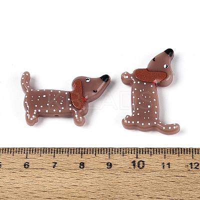 Printed Opaque Resin Beads RESI-N043-04F-1