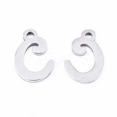 Non-Tarnish 201 Stainless Steel Charms X-STAS-T044-217P-C-1