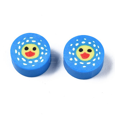 Handmade Polymer Clay Beads CLAY-N008-035B-1