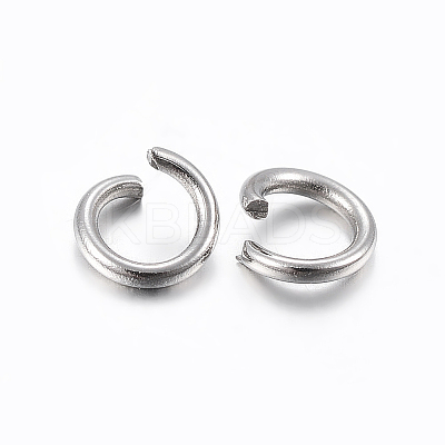 Tarnish Resistant 304 Stainless Steel Open Jump Rings LS-X-STAS-H437-5x1mm-1