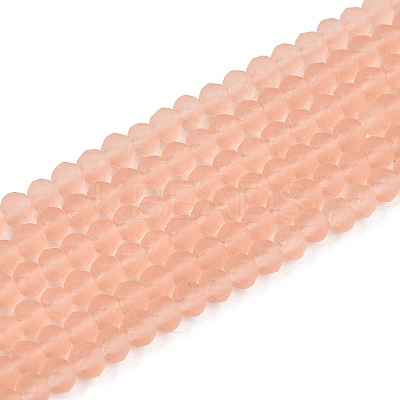 Transparent Glass Beads Strands EGLA-A044-T2mm-MD21-1