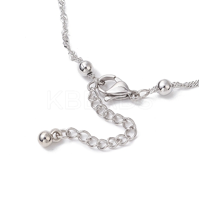 304 Stainless Steel Curb Chains Bracelets BJEW-JB11506-1