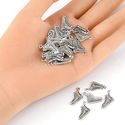 Tibetan Style Alloy Pendants TIBE-YW0001-06-1
