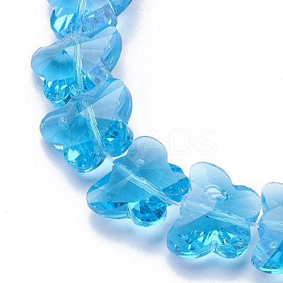 Transparent Glass Beads GLAA-Q066-10mm-B11-1