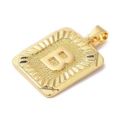 Rack Plating Brass Pendants KK-B092-42G-B-1