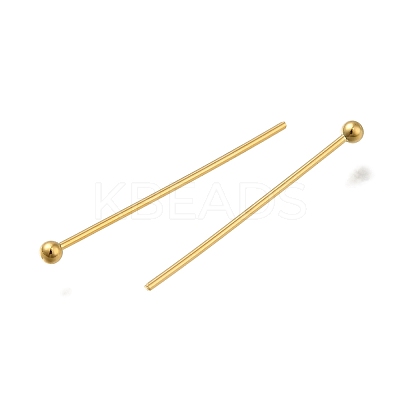 Brass Ball Head Pins KK-H502-03C-G-1
