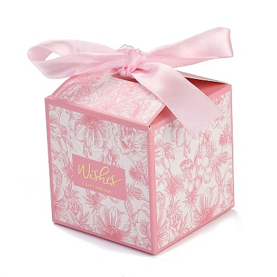 Wedding Theme Folding Gift Boxes LS-CON-P014-01D-1