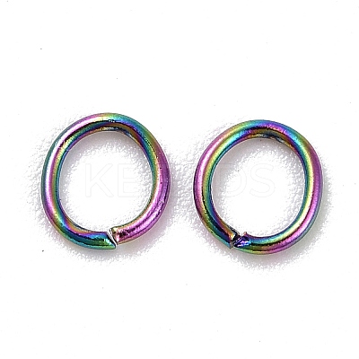 Ion Plating(IP) 304 Stainless Steel Open Jump Rings STAS-CJC0001-26A-1