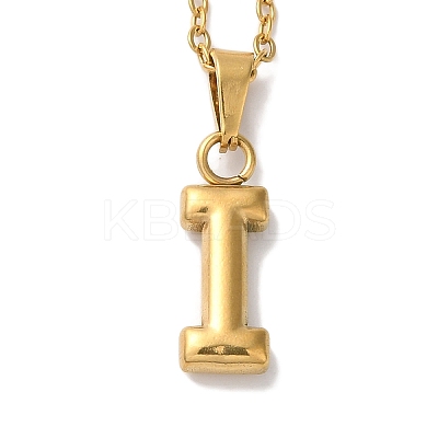 PVD Vacuum Plating 201 Stainless Steel Necklaces NJEW-H033-01G-I-1