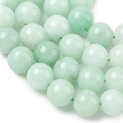 Dyed Natural Malaysia Jade Beads Strands G-G021-01D-11-1
