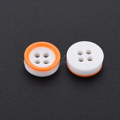 4-Hole Resin Buttons BUTT-N018-056-1