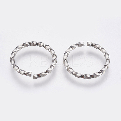 Tarnish Resistant 304 Stainless Steel Open Jump Rings LS-STAS-G174-02P-1